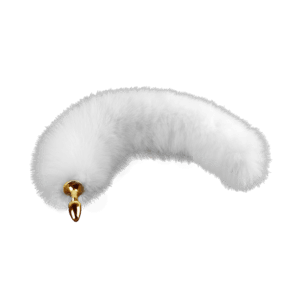 Fox Fur Tail Small Butt Plug