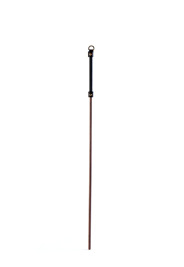 Luxury Leather and Walnut Spanking Stick