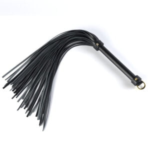 Luxury Black Leather Flogger