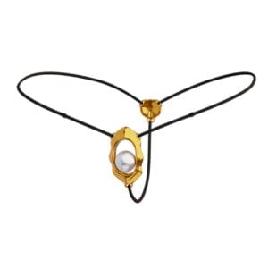 G-String Clitoral Jewelry With Bead Stimulator